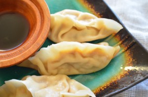 Just a little light sodium soy sauce is perfect for dipping.