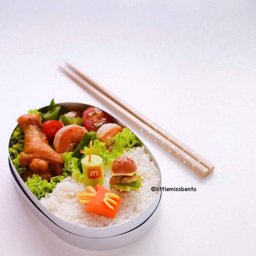 Miniature Bento McDonalds Japan 3