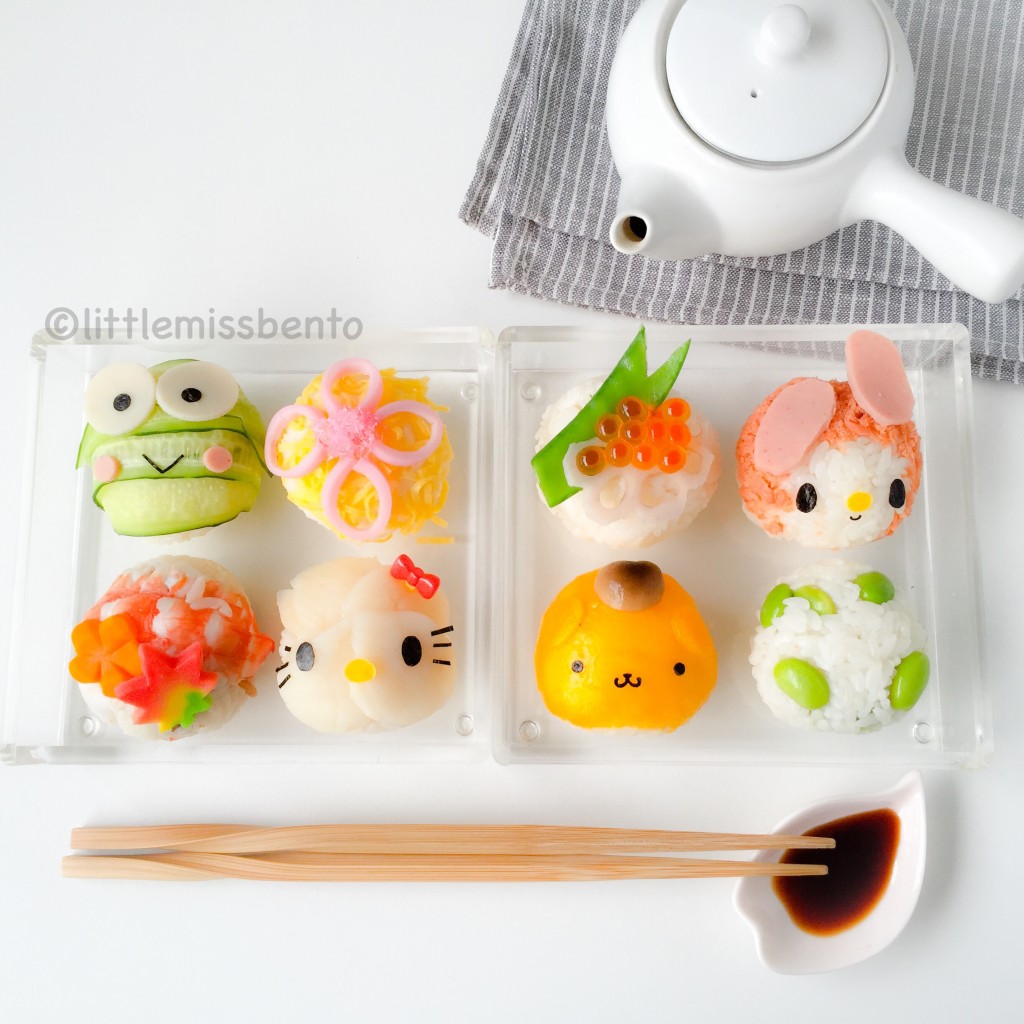 Sanrio Temari Sushi Bento (4)