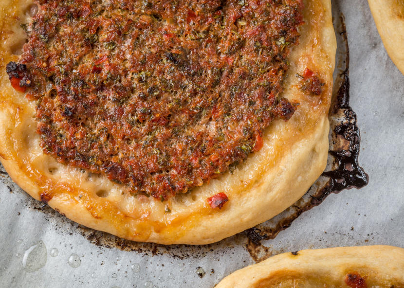Lahmajoon (Armenian pizza)