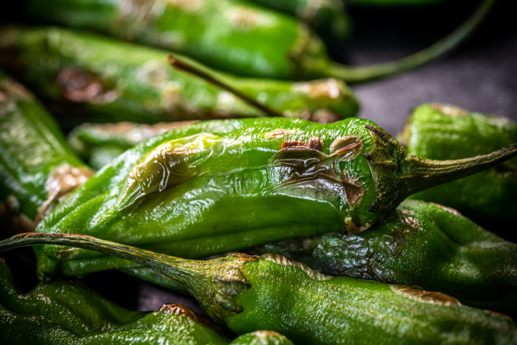 blistered shishitos