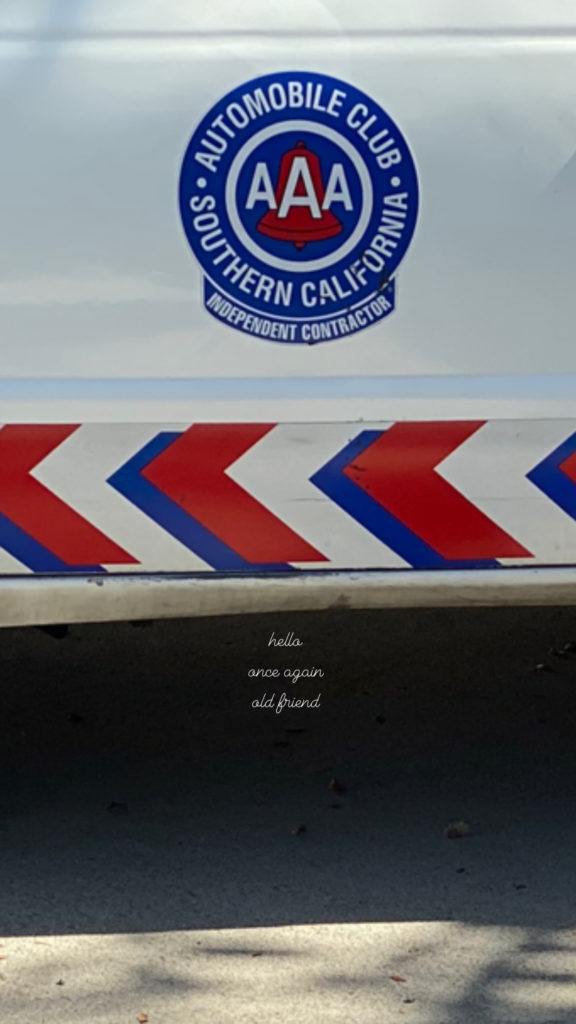photo of a AAA truck