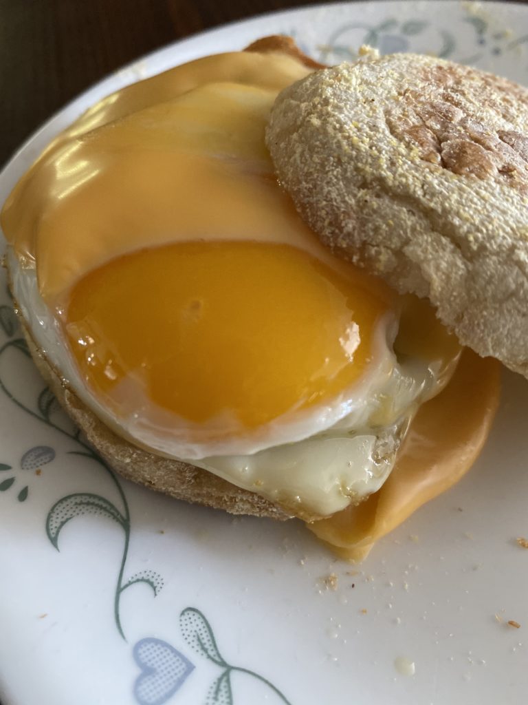 breakfast sandwich