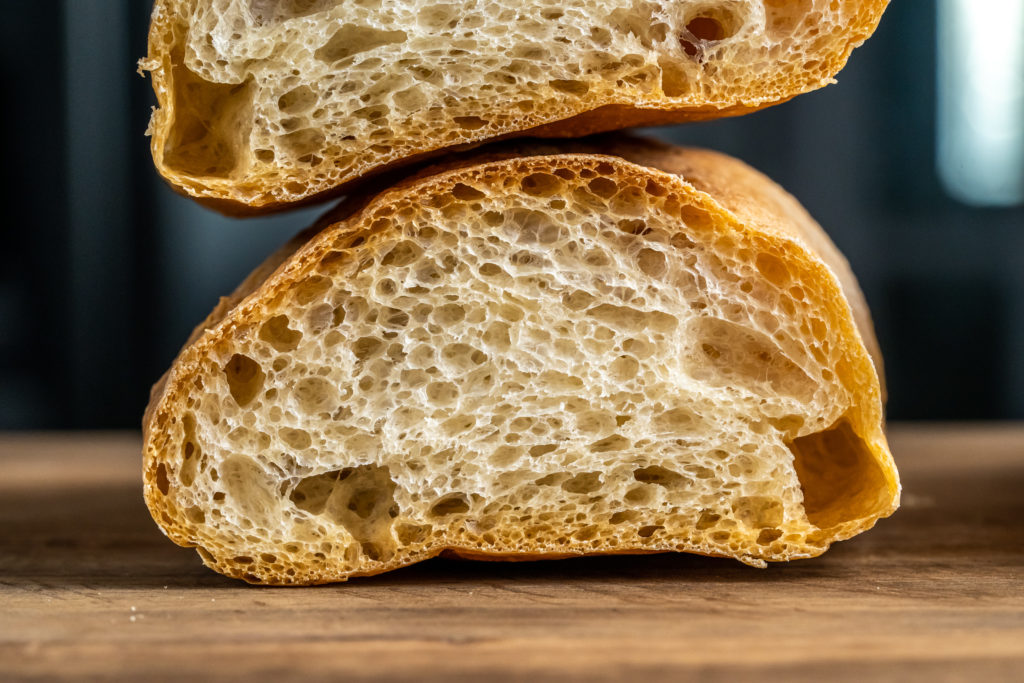 cross-section of the king arthur bread