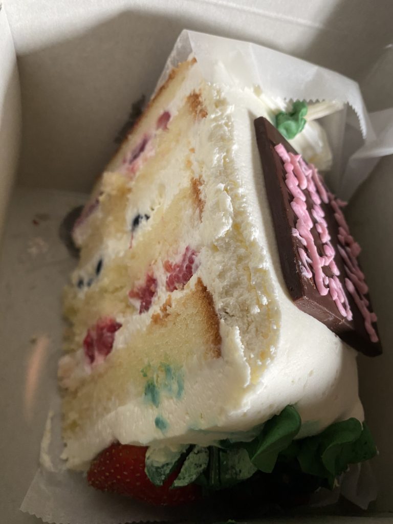 a fruity cake