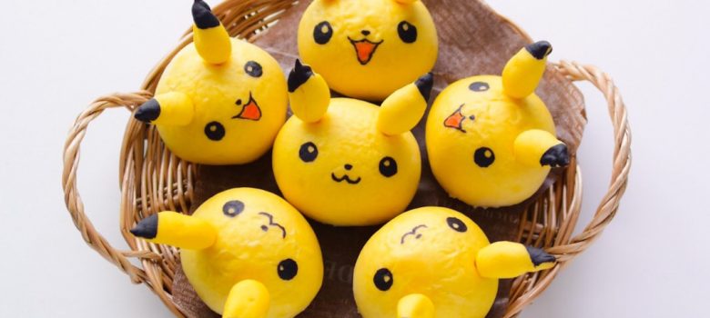Kawaii Burger Bread Buns - Little Miss Bento