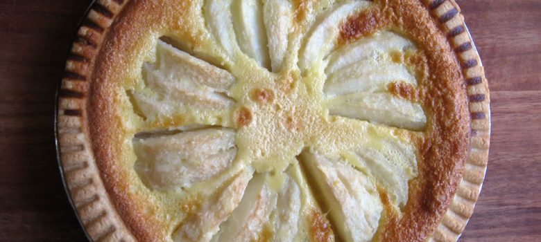 Pear & Custard Tart | Hiroko's Recipes