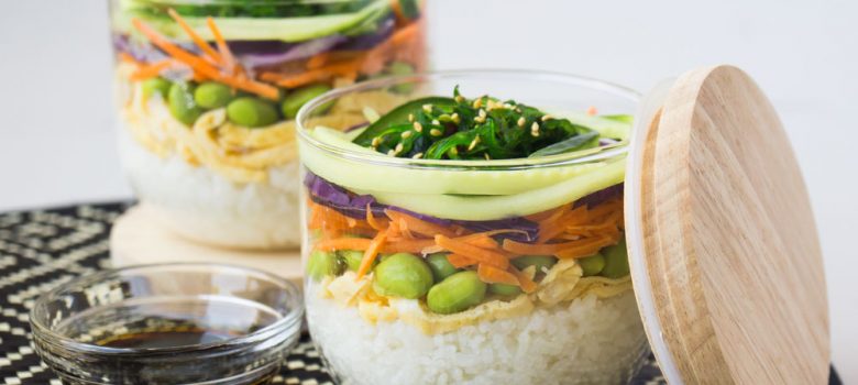 Meat-Free Sushi In A Jar