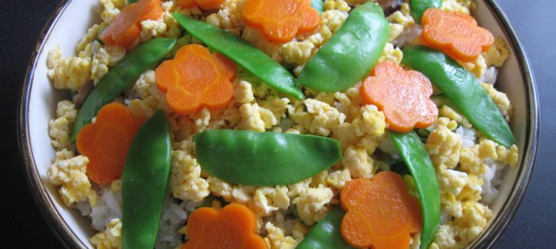 Chirashi-zushi with Edamame | Hiroko's Recipes