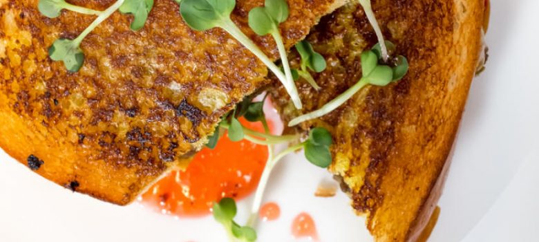 curry grilled cheese sandwich