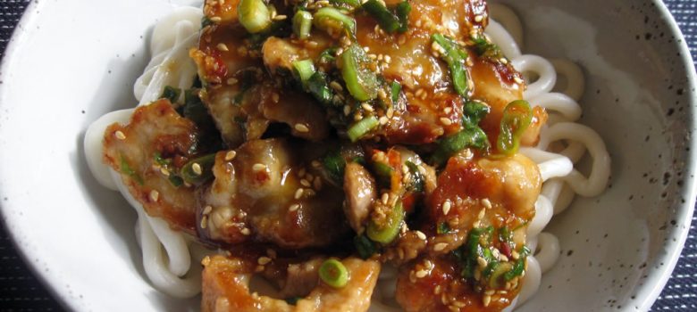 Spicy Pork Udon | Hiroko's Recipes