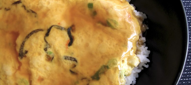 Crab Omelette Rice Bowl | Hiroko's Recipes