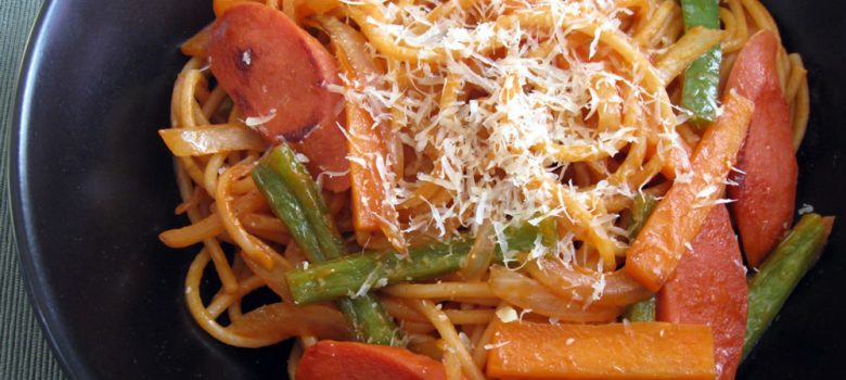 Spaghetti Neapolitan | Hiroko's Recipes
