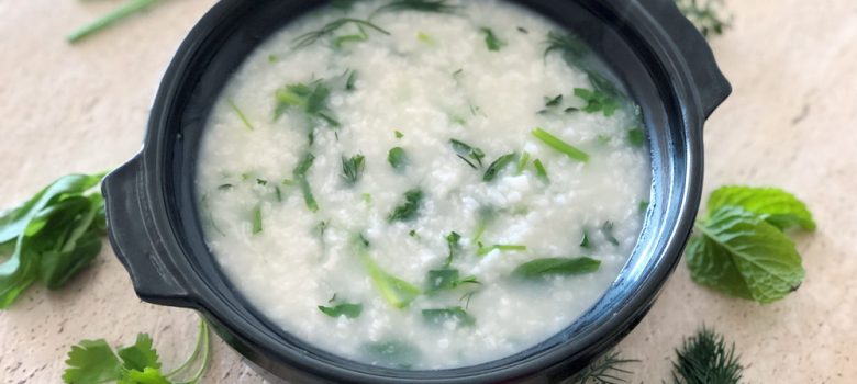 Japanese Seven Herb Rice Congee