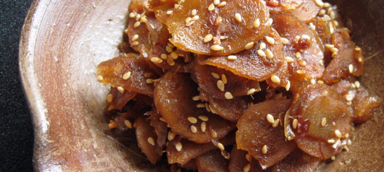 Ginger Tsukudani – Hiroko's Recipes