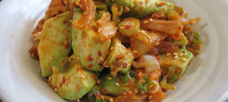 Avocado & Kimchi | Hiroko's Recipes