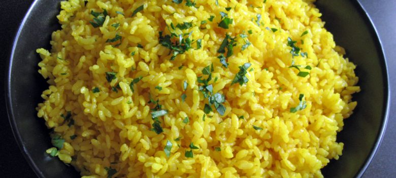 Turmeric Rice | Hiroko's Recipes