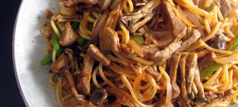 Fiery Beef Bulgogi Spaghetti | Hiroko's Recipes
