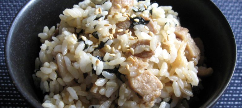Pork & Nori Mazegohan | Hiroko's Recipes