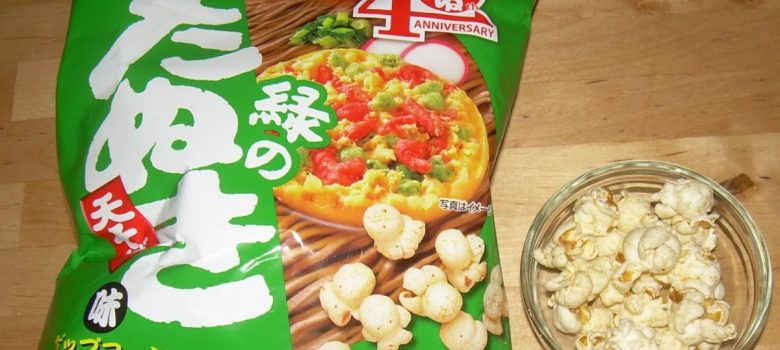 Maruchan "Mike" Green Tanuki Soba Popcorn