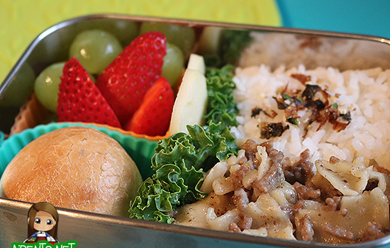 Mr. D Bento #1 – Stroganoff