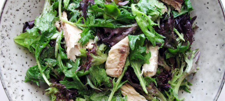 Lettuce Salad With Miso Dressing – Hiroko's Recipes
