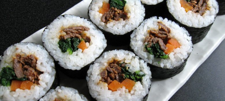 Yakiniku Sushi Rolls – Hiroko's Recipes