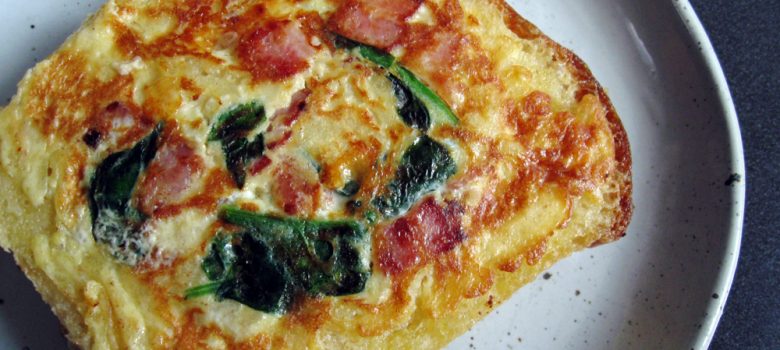 Quick & Toasty Bacon Quiche – Hiroko's Recipes