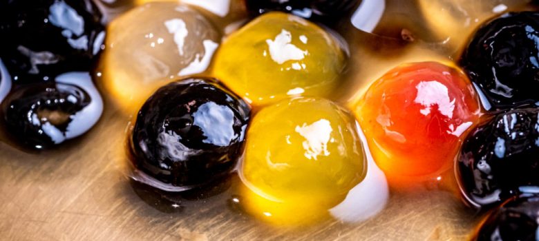 cooked boba balls