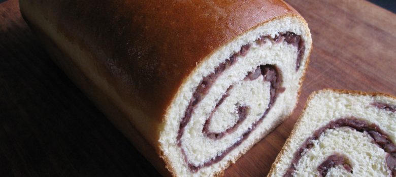 Sweet Azuki Swirl Loaf – Hiroko's Recipes