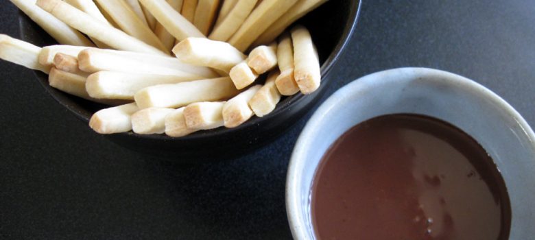 Biscuit Sticks with Chocolate Ganache – Hiroko's Recipes