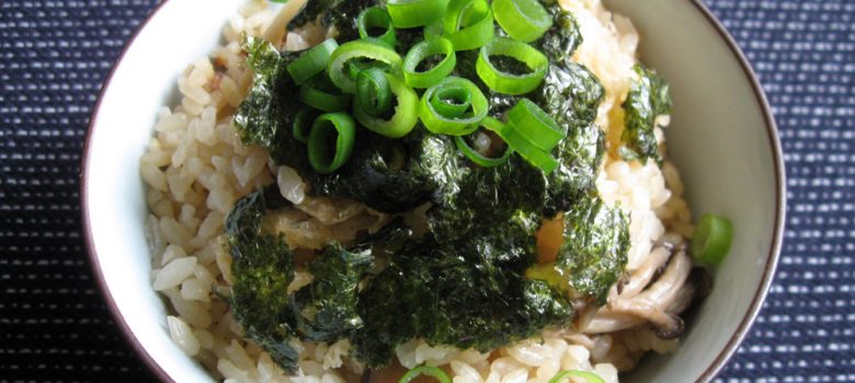 Abura-age & Asian Mushrooms Takikomigohan – Hiroko's Recipes