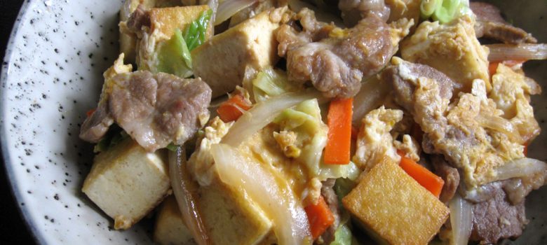 Pork & Vegetables Champroo (Chanpurū) – Hiroko's Recipes