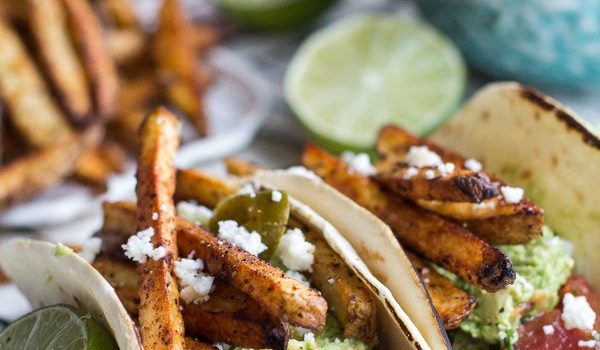 Loaded Crockpot Carne Asada Tacos