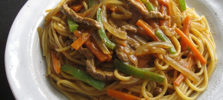 Beef Curry Spaghetti – Hiroko's Recipes