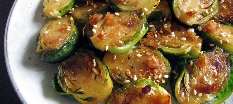 Teriyaki Brussels Sprouts – Hiroko's Recipes