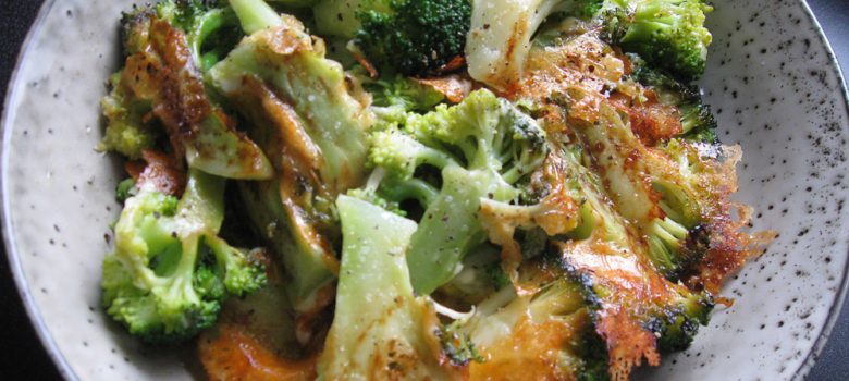 Pan-fried Broccoli & Cheese – Hiroko's Recipes