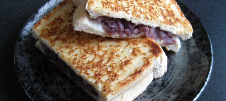 Sweet Azuki & Butter Toastie – Hiroko's Recipes