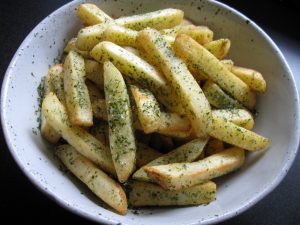 Aonori & Salt Potato – Hiroko's Recipes