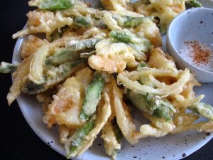 Prawn, Asparagus & Onion ‘Kakiage’ Tempura – Hiroko's Recipes