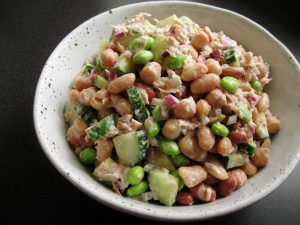 Tuna Mayo & Mixed Beans Salad – Hiroko's Recipes