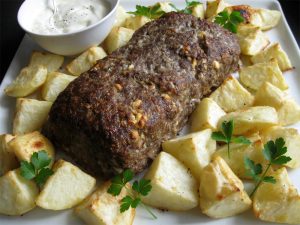 Lamb Meatloaf with Roast Potatoes – Hiroko's Recipes