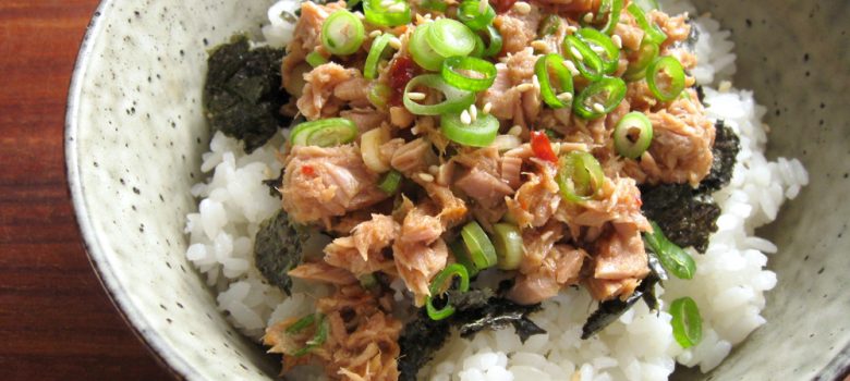 Canned Tune Rice Bowl – Hiroko's Recipes