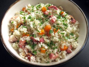 Pork Speck Takikomigohan – Hiroko's Recipes