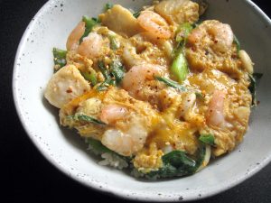 Seafood & Egg Rice Bowl – Hiroko's Recipes