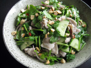 Blanched Pork Belly & Coriander Salad – Hiroko's Recipes