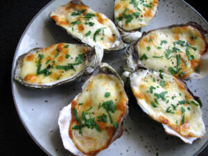Baked Oysters with White Sauce – Hiroko's Recipes