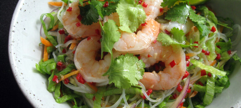 Rice Vermicelli Salad with Fish Sauce Dressing – Hiroko's Recipes