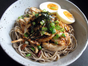 Crispy Chilli Oil Chicken & Soba Noodles – Hiroko's Recipes