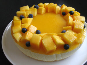 No-Bake Mango Cheesecake – Hiroko's Recipes